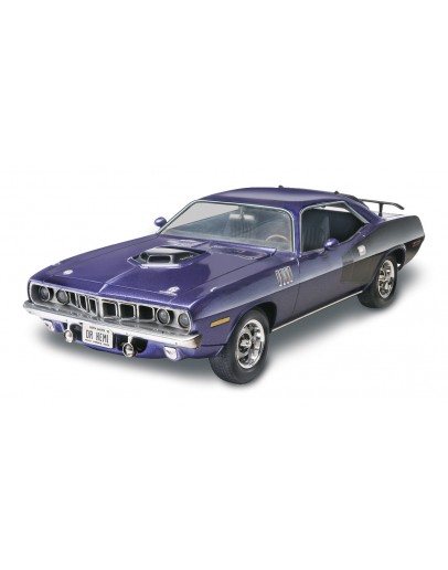 REVELL 1 24 SCALE PLASTIC MODEL CAR KIT 12943 1971 plymouth Hemi Cuda 426